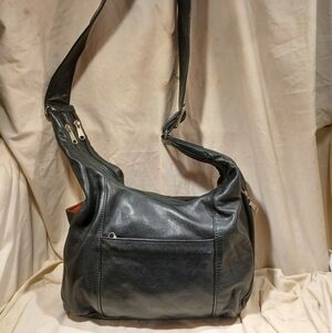 Coronado Leather Conceal Carry Messenger Bag